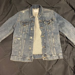 Ripped Jean Jacket